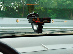 Messger�t zur Ermittlung der Bremsverz�gerung