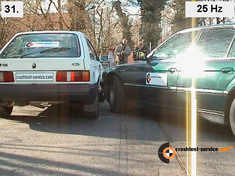 Konnte der Fahrer diese Kollision wahrnehmen?